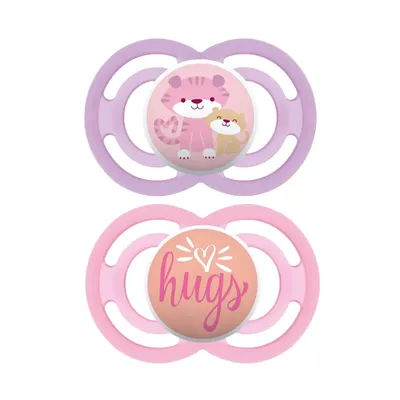 Kit Chupeta Bebê Mam Perfect Tamanho 02 - 02 Unidades